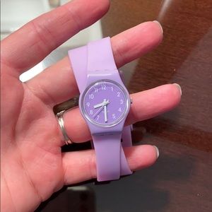 SWATCH Watch purple